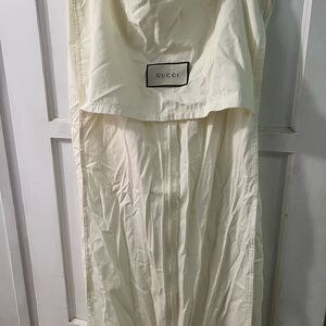 Gucci Ivory garment cover